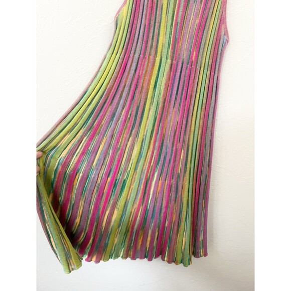 Daily Practice by Anthropologie Ribbed Sweater Mini Dress NWOT Size Medium Pink - Picture 7 of 11